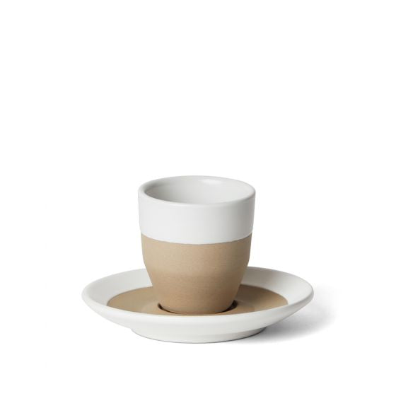 Pico Espresso Cup&Saucer, White ALMENHAZ COFFEE SUPPLIES L.L.C