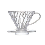Hario V60-01 Dripper plastic clear