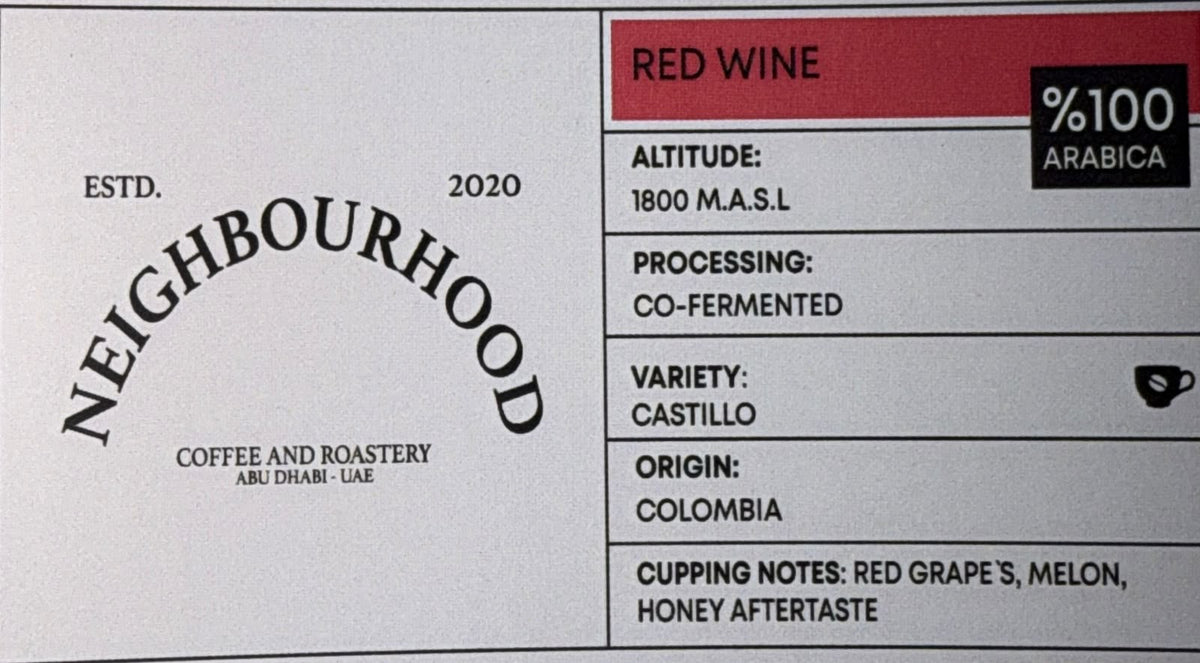 RED WINE | NEIGHOURHOOD ROASTERY 150G