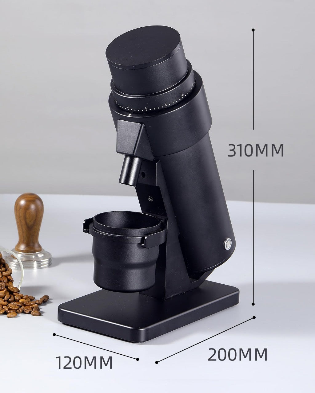 STARSEEKER EDGE Plus Electric Coffee Grinder,63MM Burr Coffee Grinder Hand Brew Coffee Bean Grinder Stepless Fineness Adjustment Removable Magnetic Suction Port