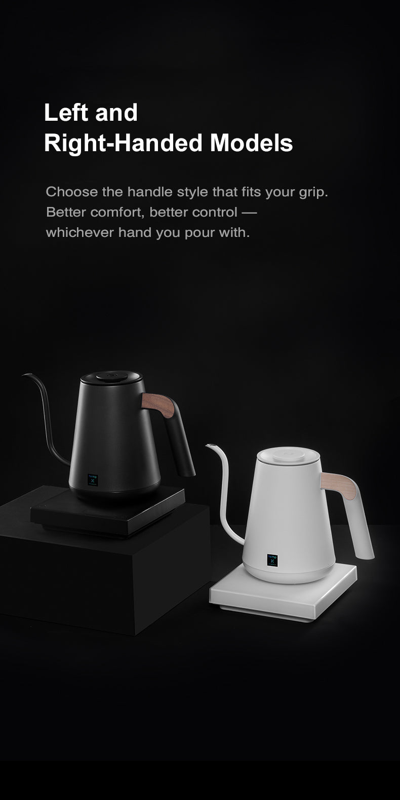 Timemore Fish Pro X Electric Pour Over Kettle | 900ml