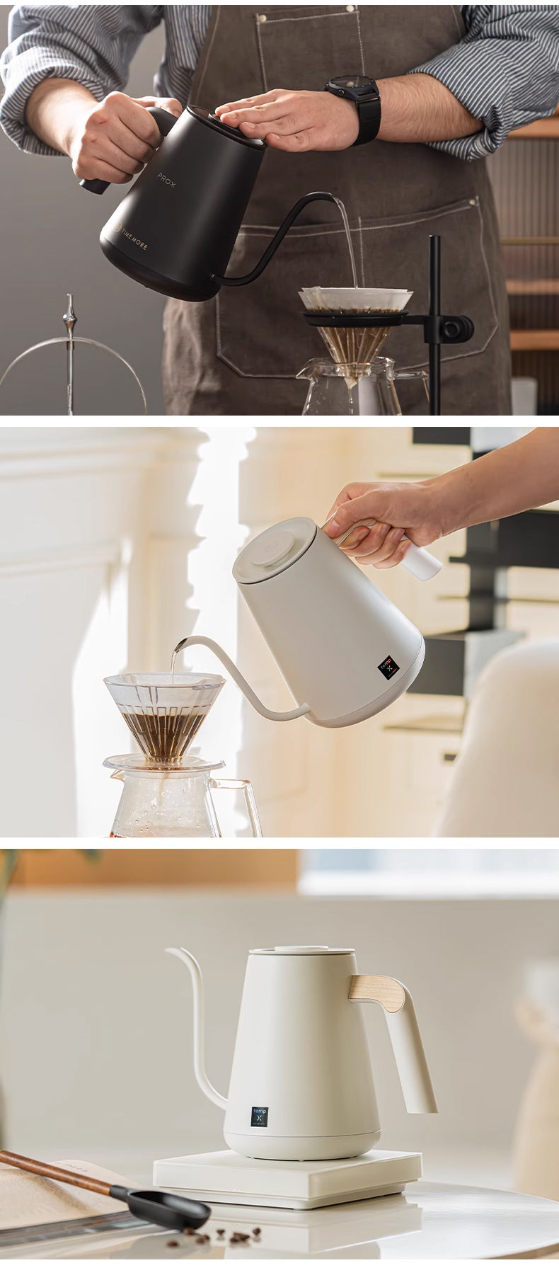 Timemore Fish Pro X Electric Pour Over Kettle | 900ml