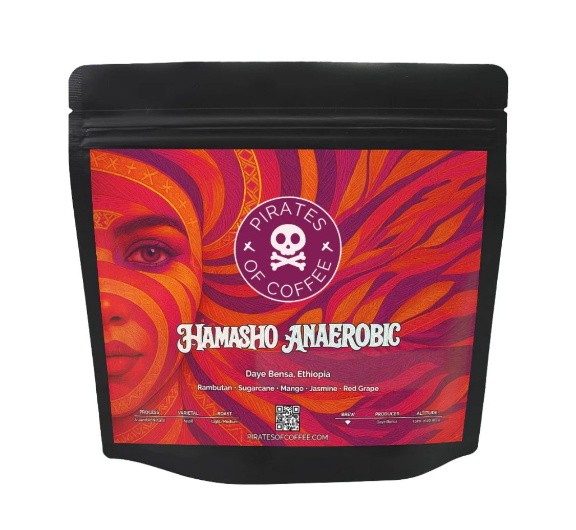 DAYE BENSA HAMASHO ANAEROBIC: ETHIOPIA ANAEROBIC NATURAL FILTER | pirates of coffee