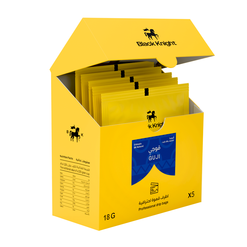 PROFESSIONAL DRIP BAGS -GUJI BLACK KNIGHT ROASTERY