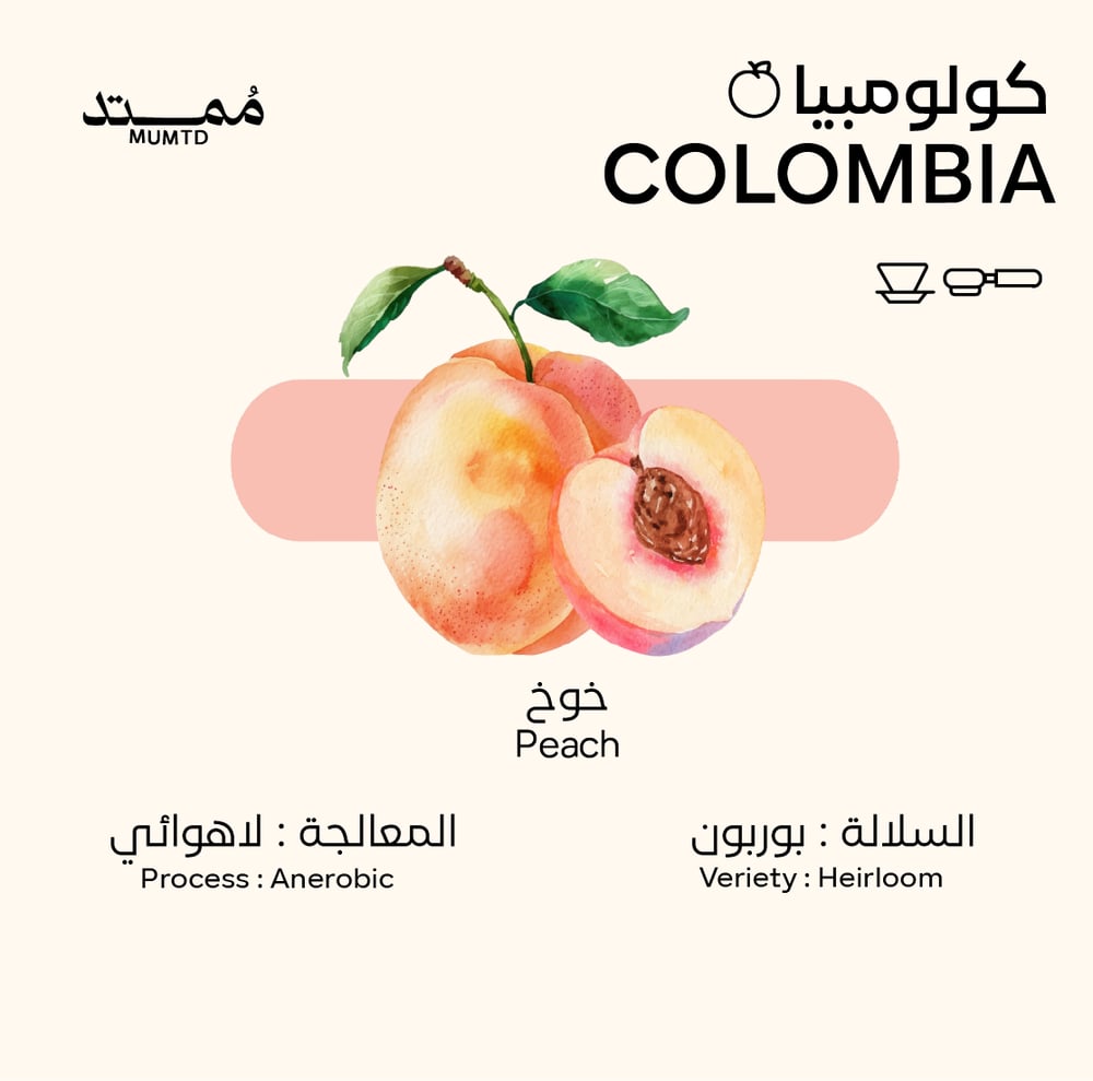 Colombia- Peach 🍑| Mumtd Roastery