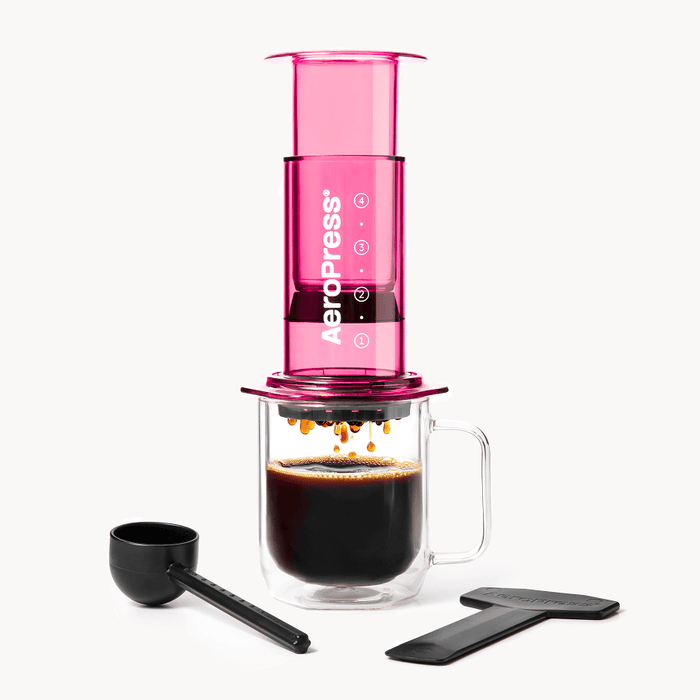 AeroPress Coffee Maker - Pink
