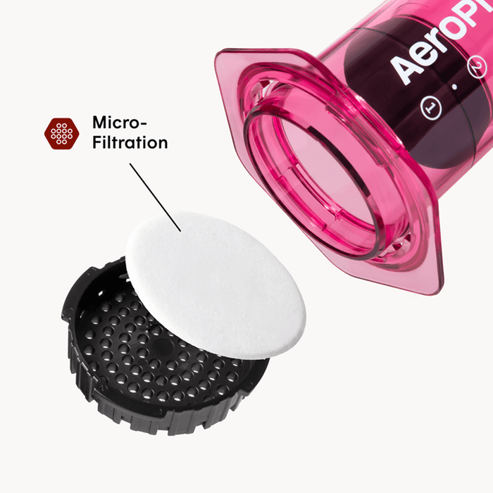 AeroPress Coffee Maker - Pink