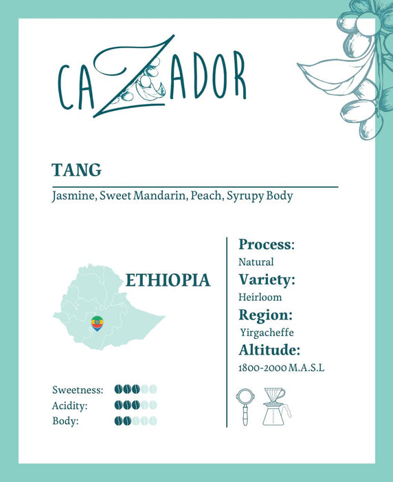 Ethiopia TANG | cazador coffee