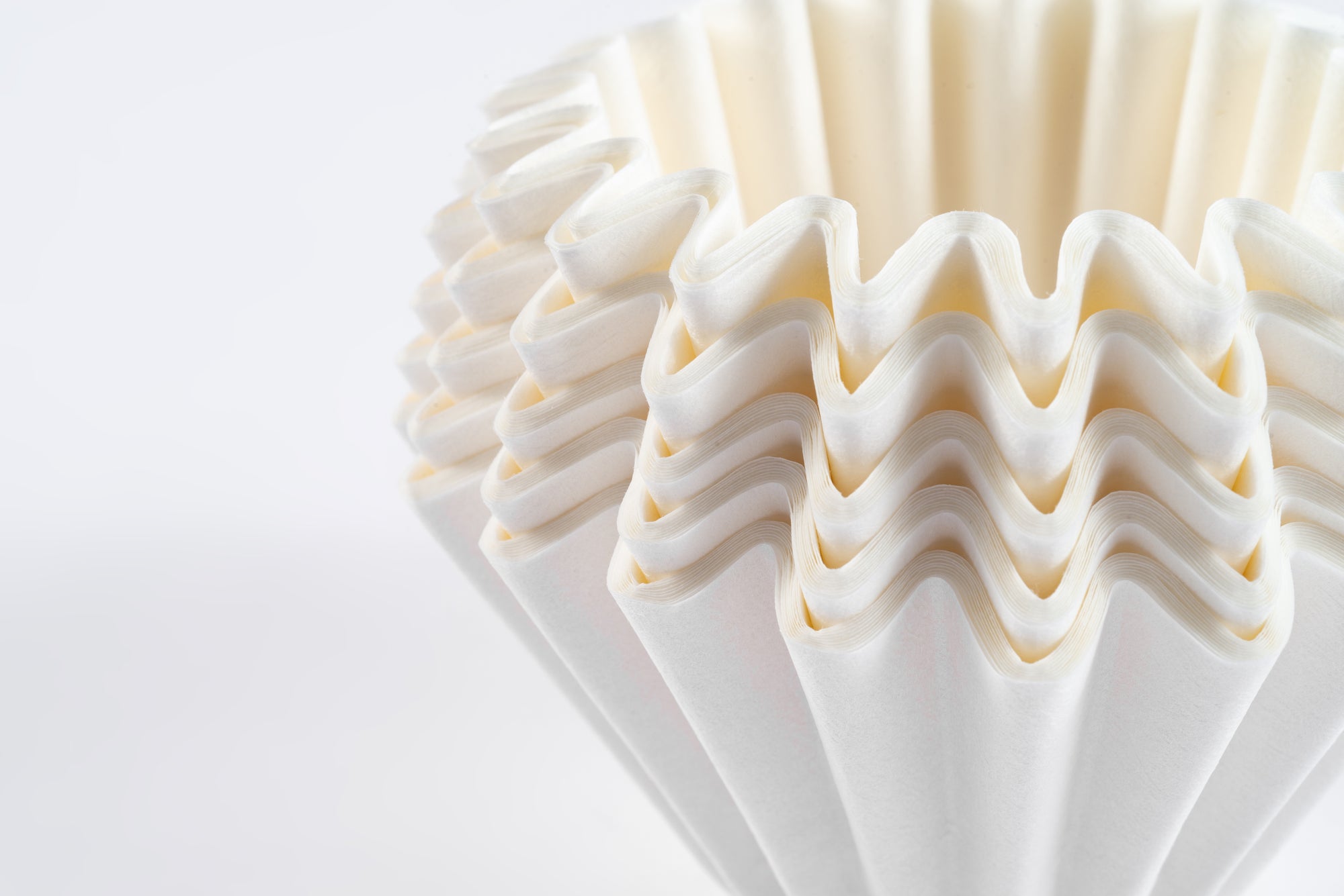 Brezi Wave Paper Filters – 155(100 pcs)