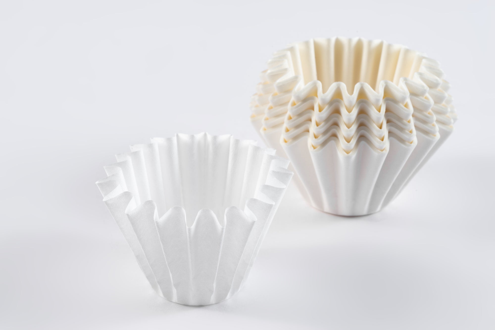 Brezi Wave Paper Filters – 155(100 pcs)