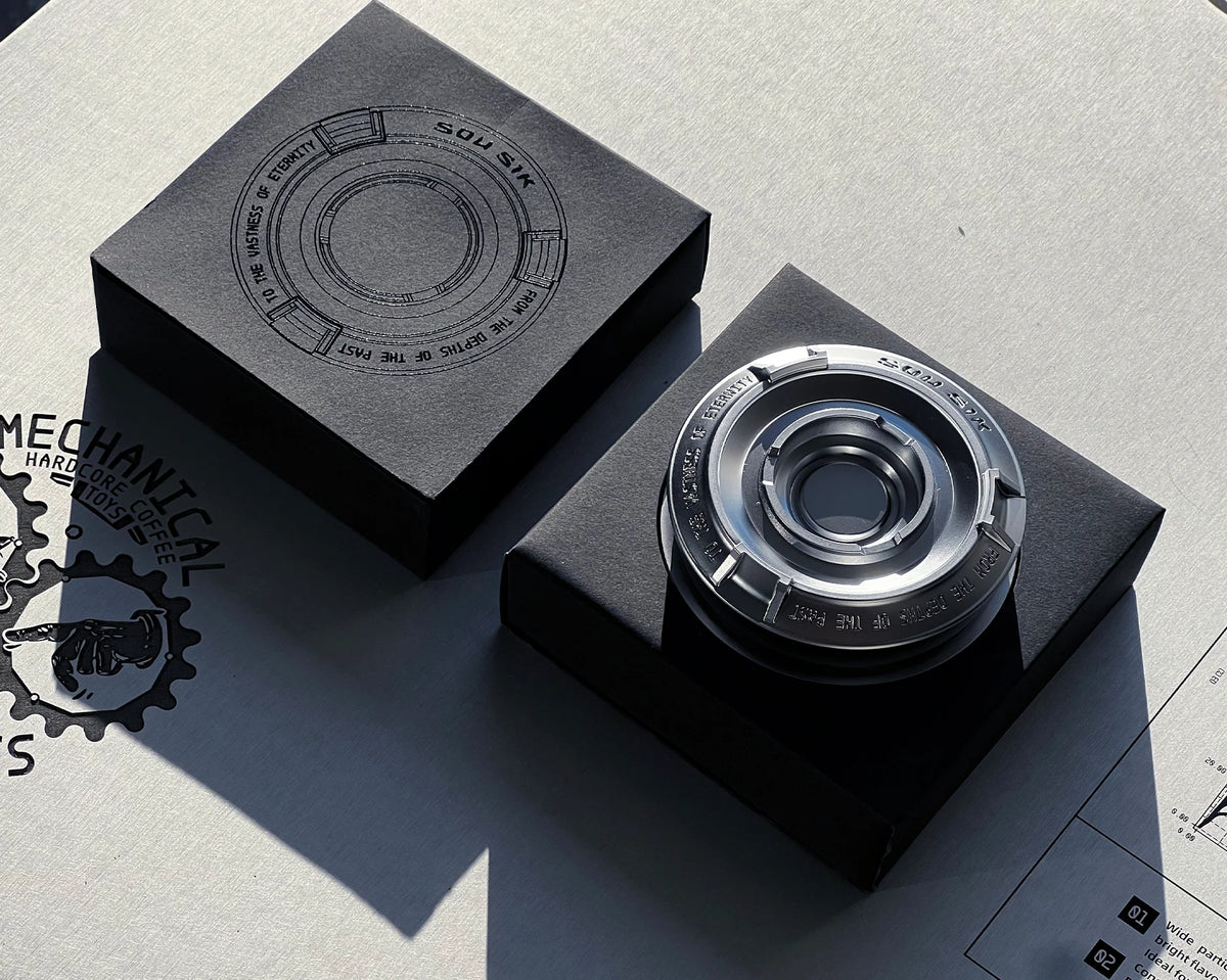 Burrs Storage Case (with Integrated Coffee Grinder Base Function)