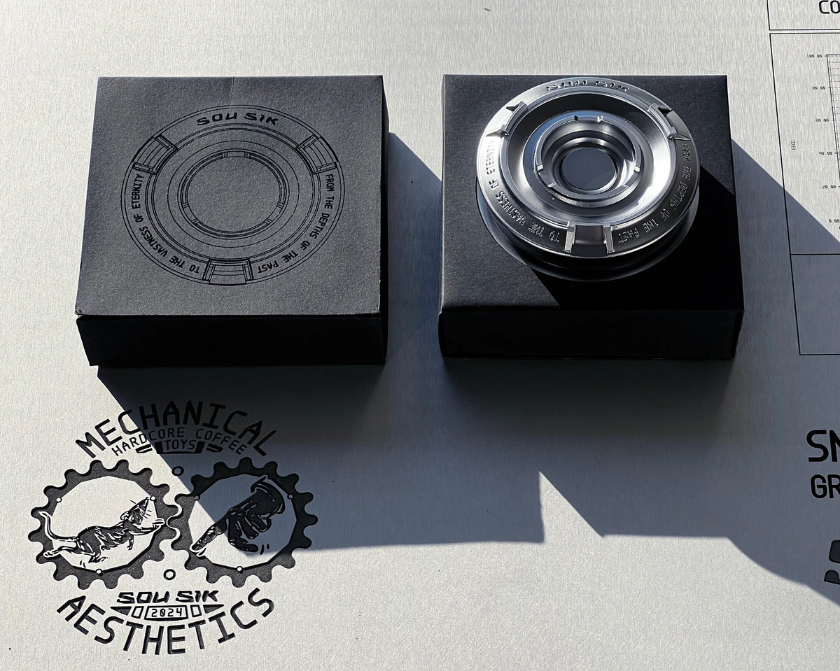 Burrs Storage Case (with Integrated Coffee Grinder Base Function)