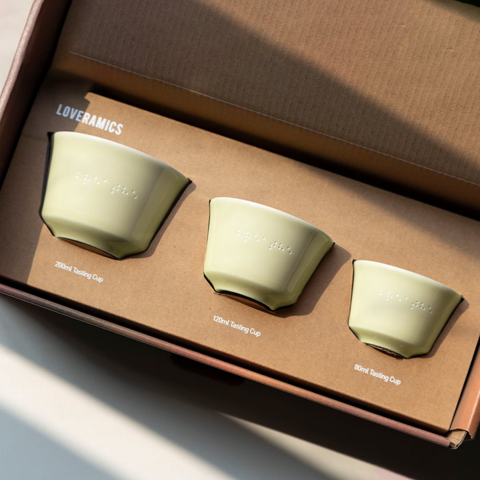 Mikael Jasin Tasting Cup Gift Set (Taupe)