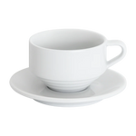 LOVERAMICS -Deco |220ml Cappuccino Cup and 14cm Cappuccino Saucer