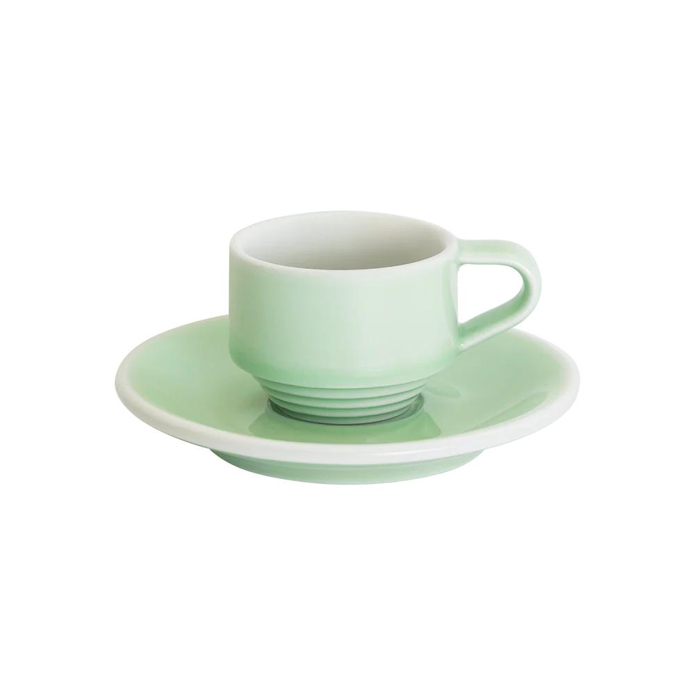 LOVERAMICS -Deco| 60ml Espresso Cup and 12.5cm Espresso Saucer