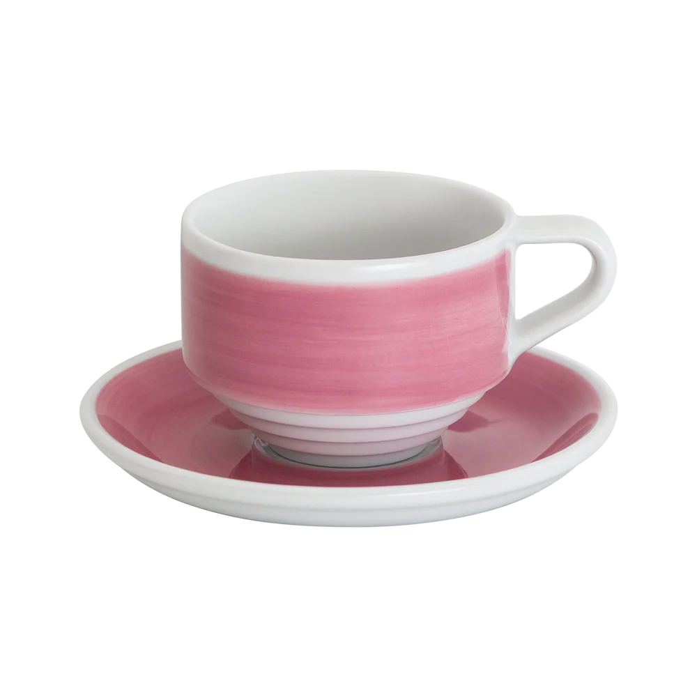 LOVERAMICS -Deco |165ml Flat White Cup and 13cm Shared Saucer