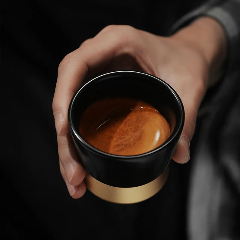 كوب سيراميك MHW-3BOMBER CERA SERIES أسود 80 مل