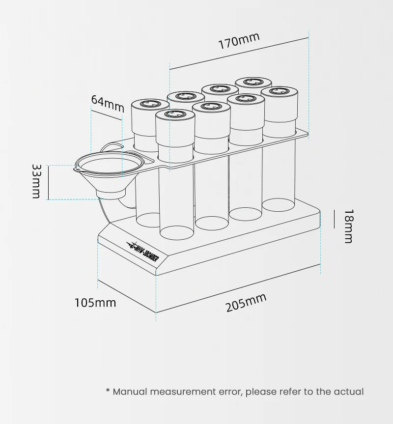 مجموعة أنابيب طاقة القهوة MHW-3BOMBER
