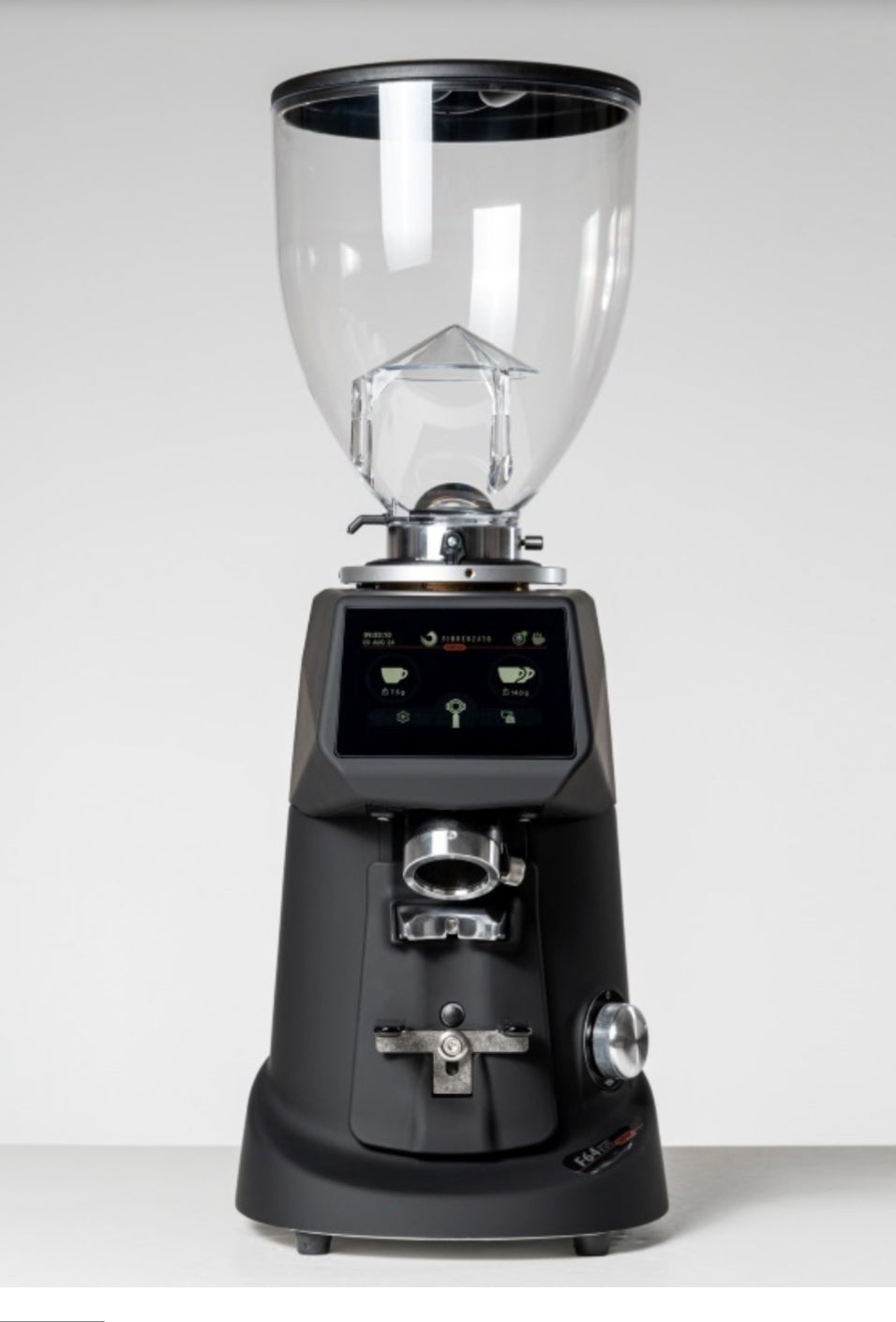 Fiorenzato F64 Evo Sense Black Matte – Premium Design | ALMENHAZ COFFEE