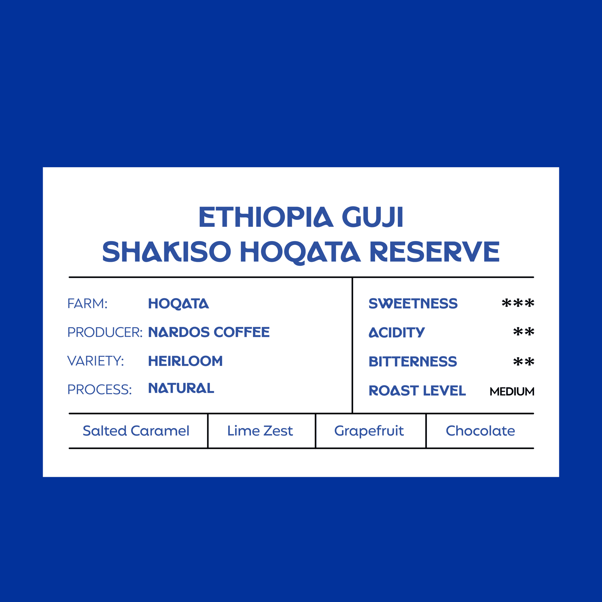 ETHIOPIA GUJI SHAKISO -espresso | julith coffee
