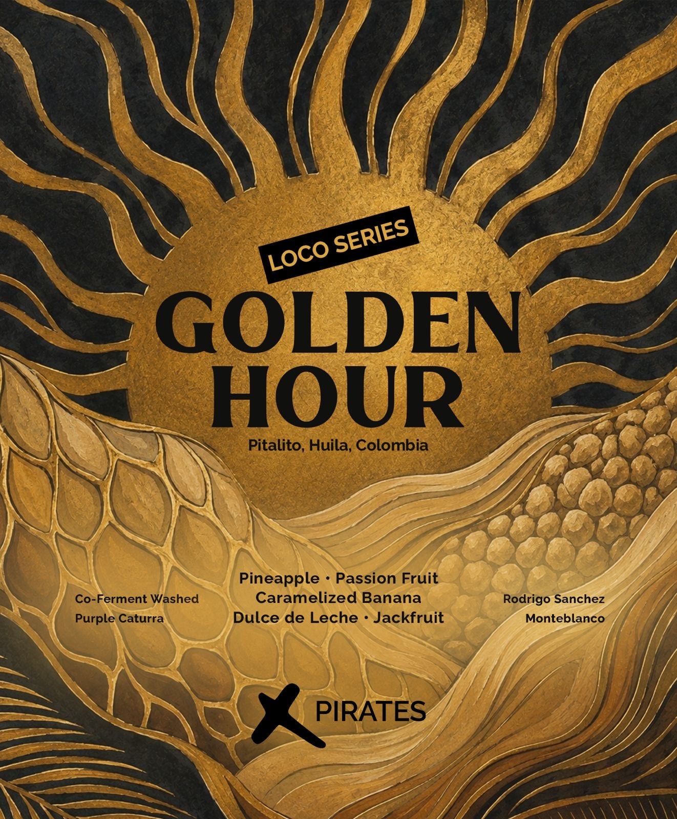 Golden Hour - Colombia Co-Ferment (250g) Pirates of coffee