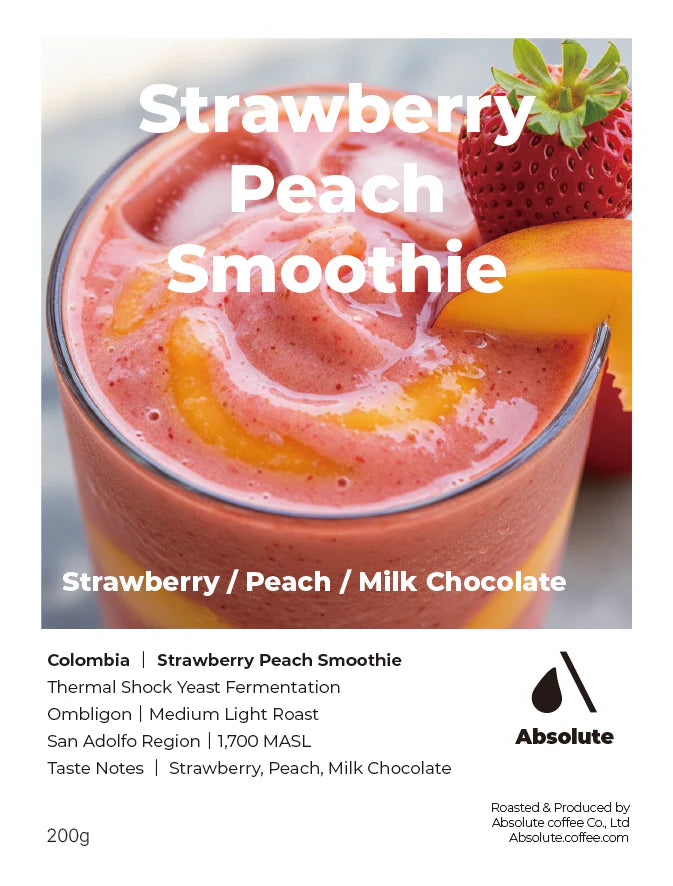Strawberry Peach Smoothie- Colombia | Absolute Coffee