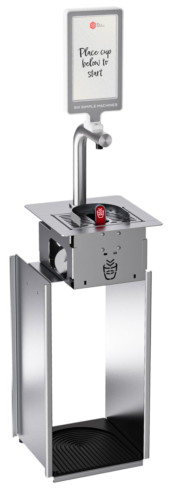 Freepour Batch Single with Digital Screen Signage - SSM