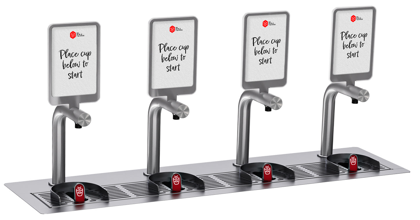 Freepour Batch Four with Digital Screen Signage - SSM (six simple machine)