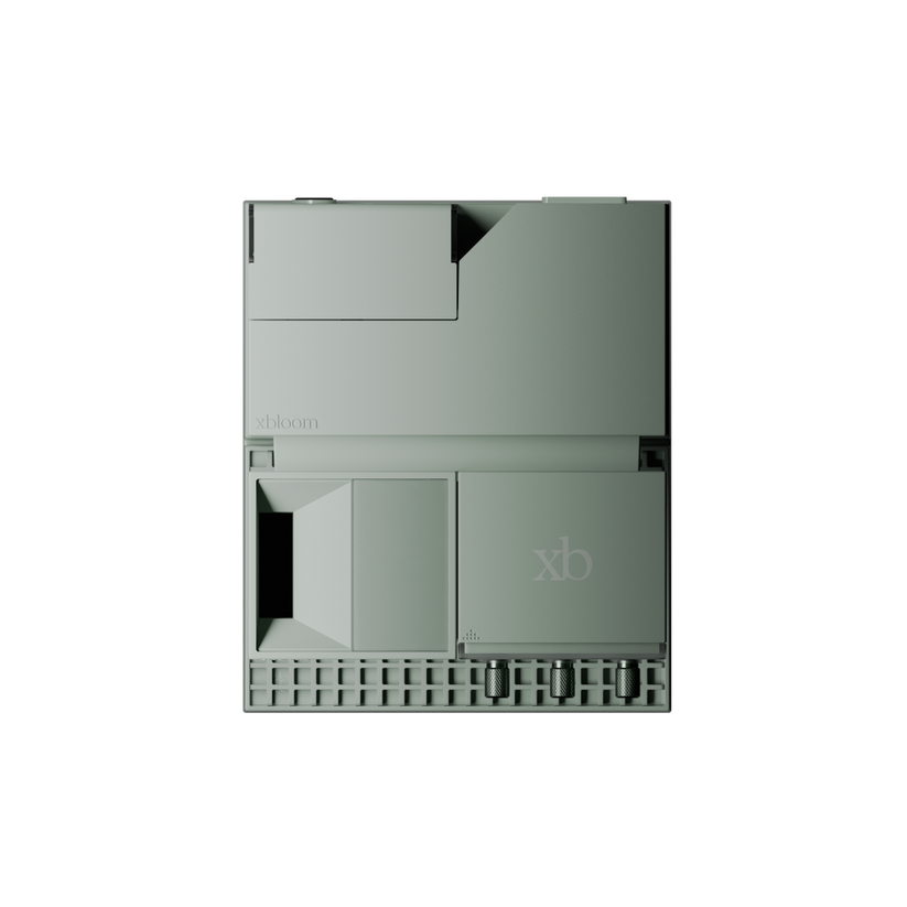 ماكينة قهوة إكس بلوم ستوديو باللون الأخضر المريمية