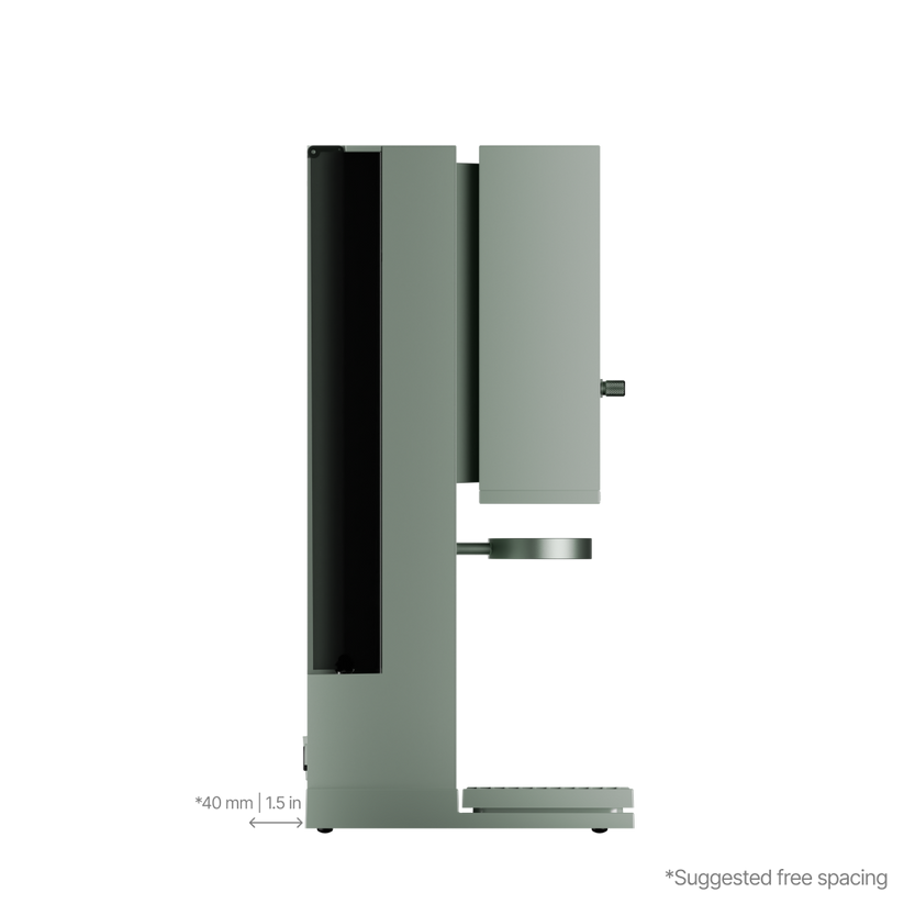 ماكينة قهوة إكس بلوم ستوديو باللون الأخضر المريمية