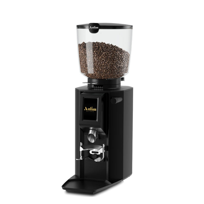 ANFIM LUNA - 65 mm Burrs  Espresso Coffee Grinder - Black