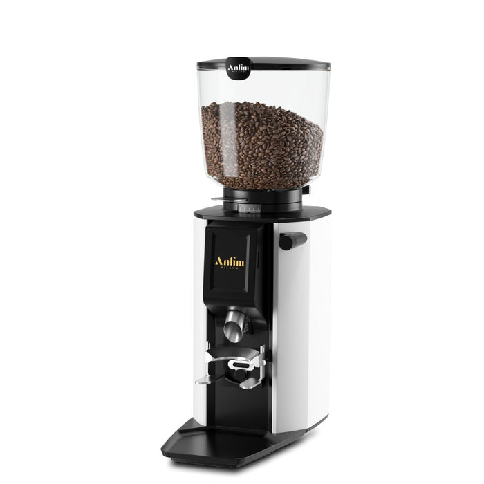 ANFIM LUNA - 65 mm Burrs  Espresso Coffee Grinder - White