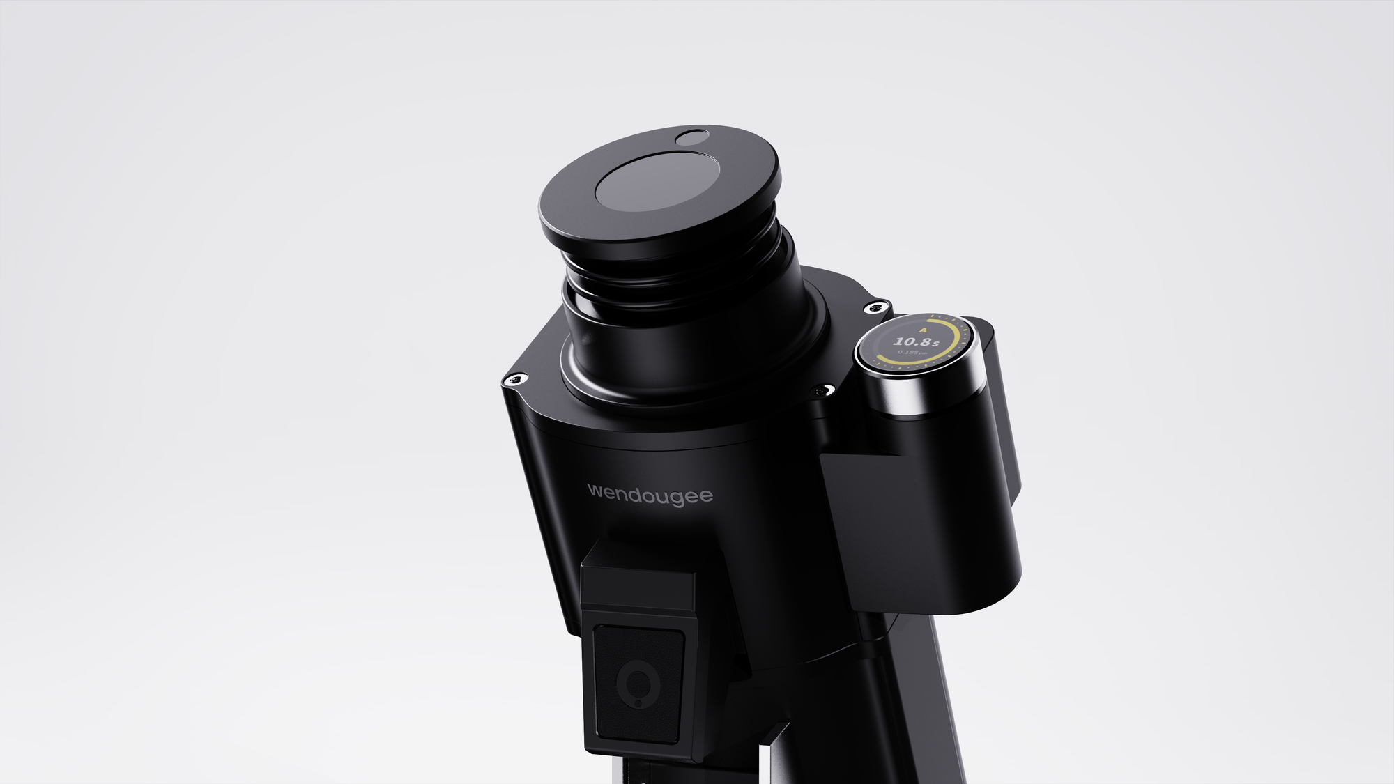 مطحنة قهوة ويندوجي ميلو بلاي أحادية الجرعة - أسود