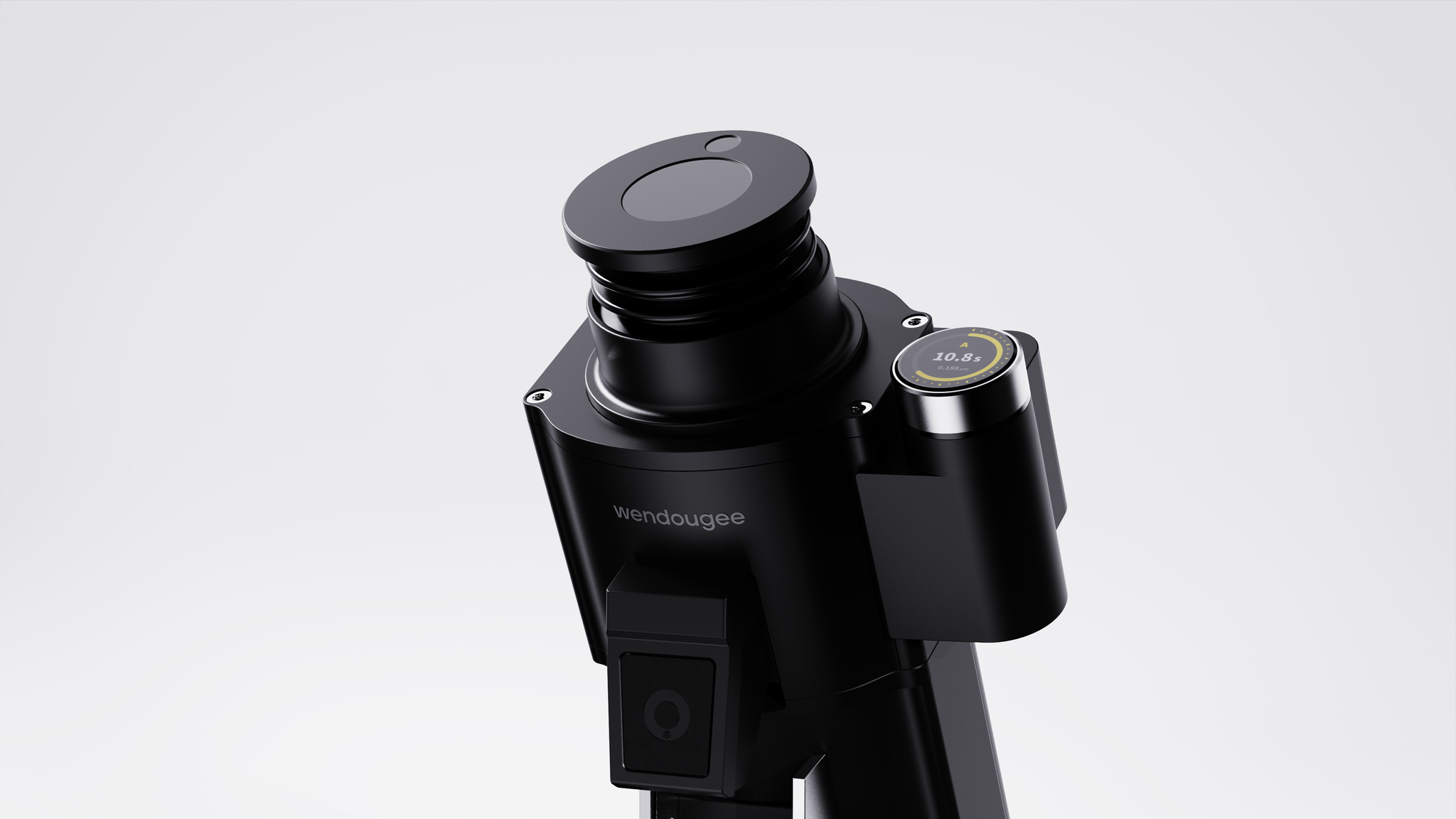 مطحنة قهوة ويندوجي ميلو بلاي أحادية الجرعة - أسود