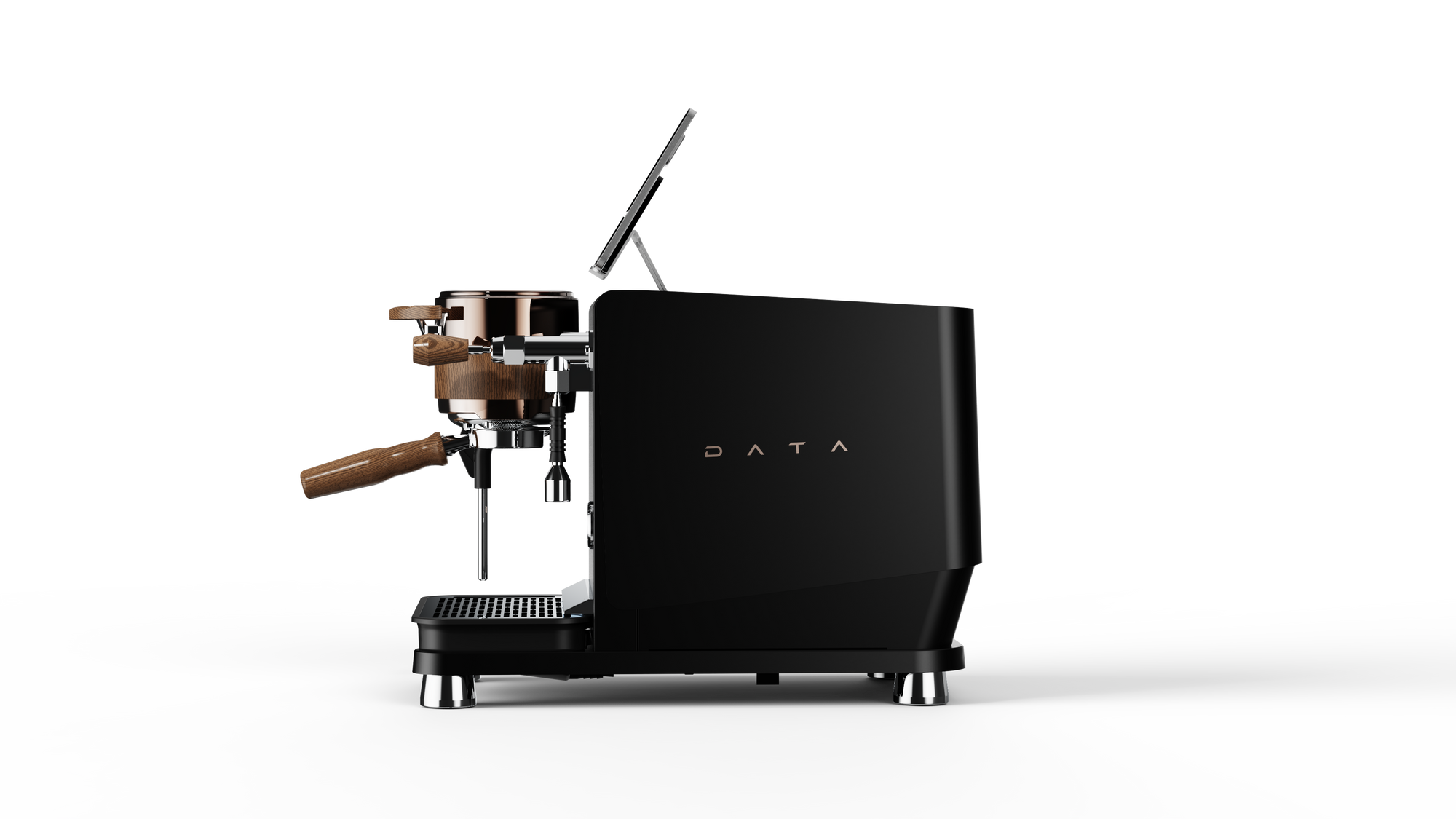 Wendougee Data S - Espresso Machine Black (Silver)