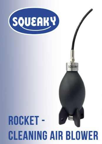 Squeaky Cleaning Air Blower – Rocket Silver
