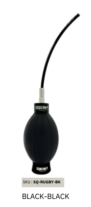 Squeaky – Rugby – Black & Silver (Air Blower Designed for Coffee Grinder)