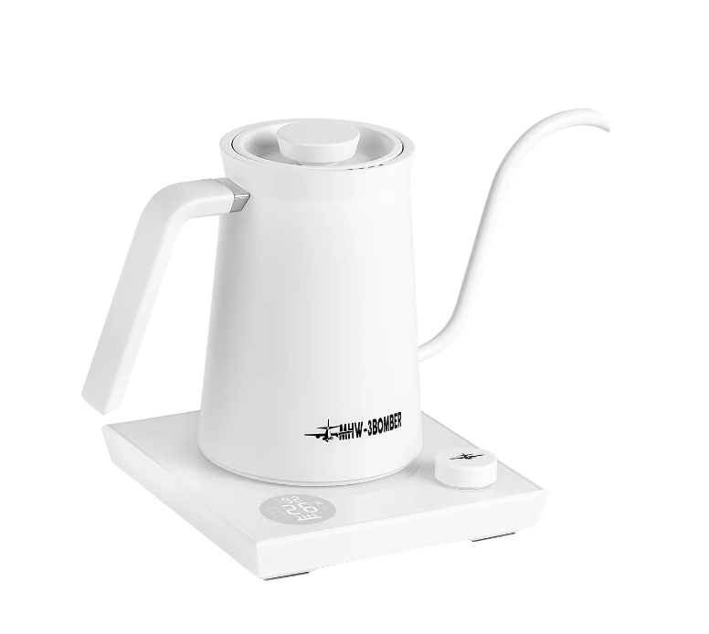 "MHW-3BOMBER Assassin electric pour-over kettle -White"