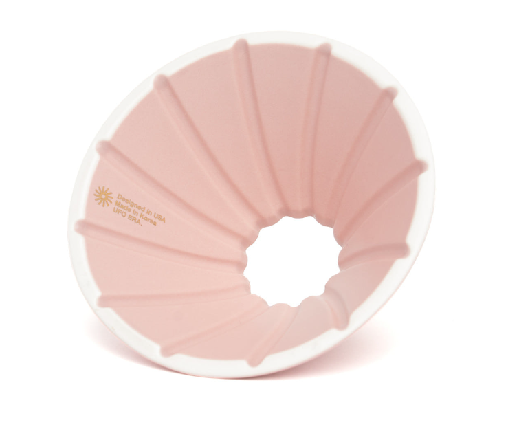 UFO Ceramic Pink Dripper