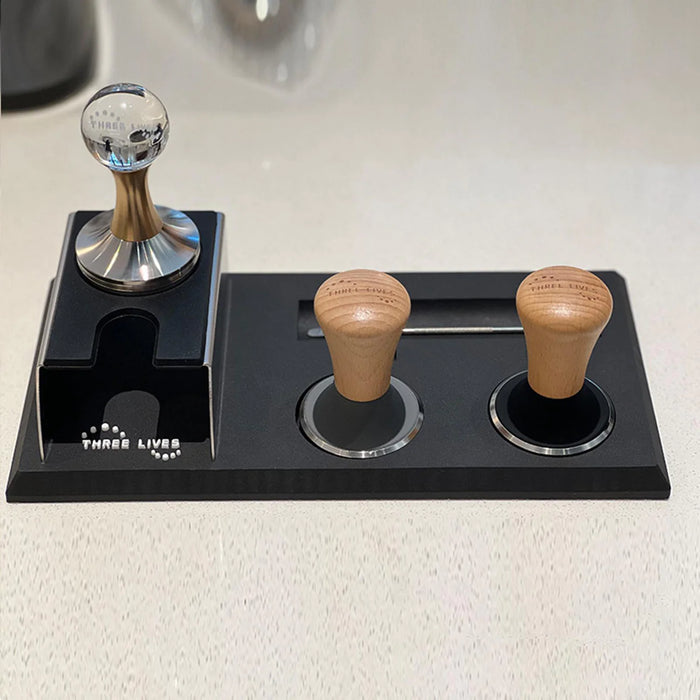Tamper Stand with Tamping Pad
