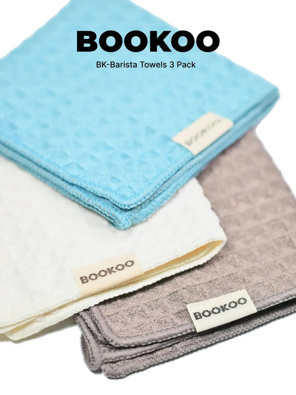 BOOKOO   Coffee   Bar   3   Best   Barista   Towels   Set