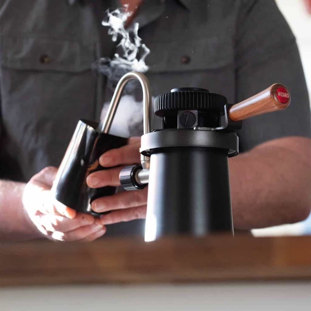 Flair Wizard Manual Milk Steamer – Unlock Latte Art with Your