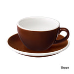 EGG SET OF  200ML CAPPUCCINO CUP & SAUCER