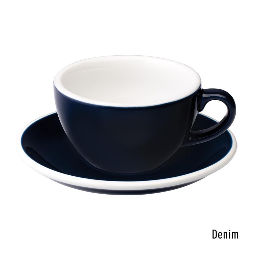 EGG SET OF  200ML CAPPUCCINO CUP & SAUCER