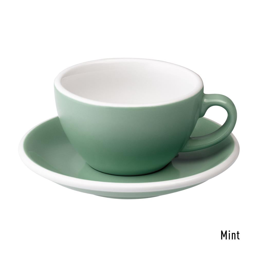 EGG SET OF  200ML CAPPUCCINO CUP & SAUCER