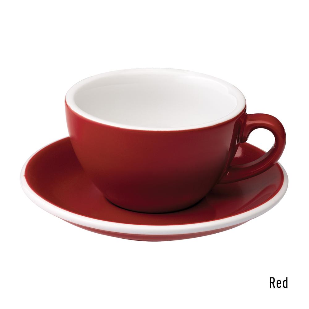 EGG SET OF  200ML CAPPUCCINO CUP & SAUCER