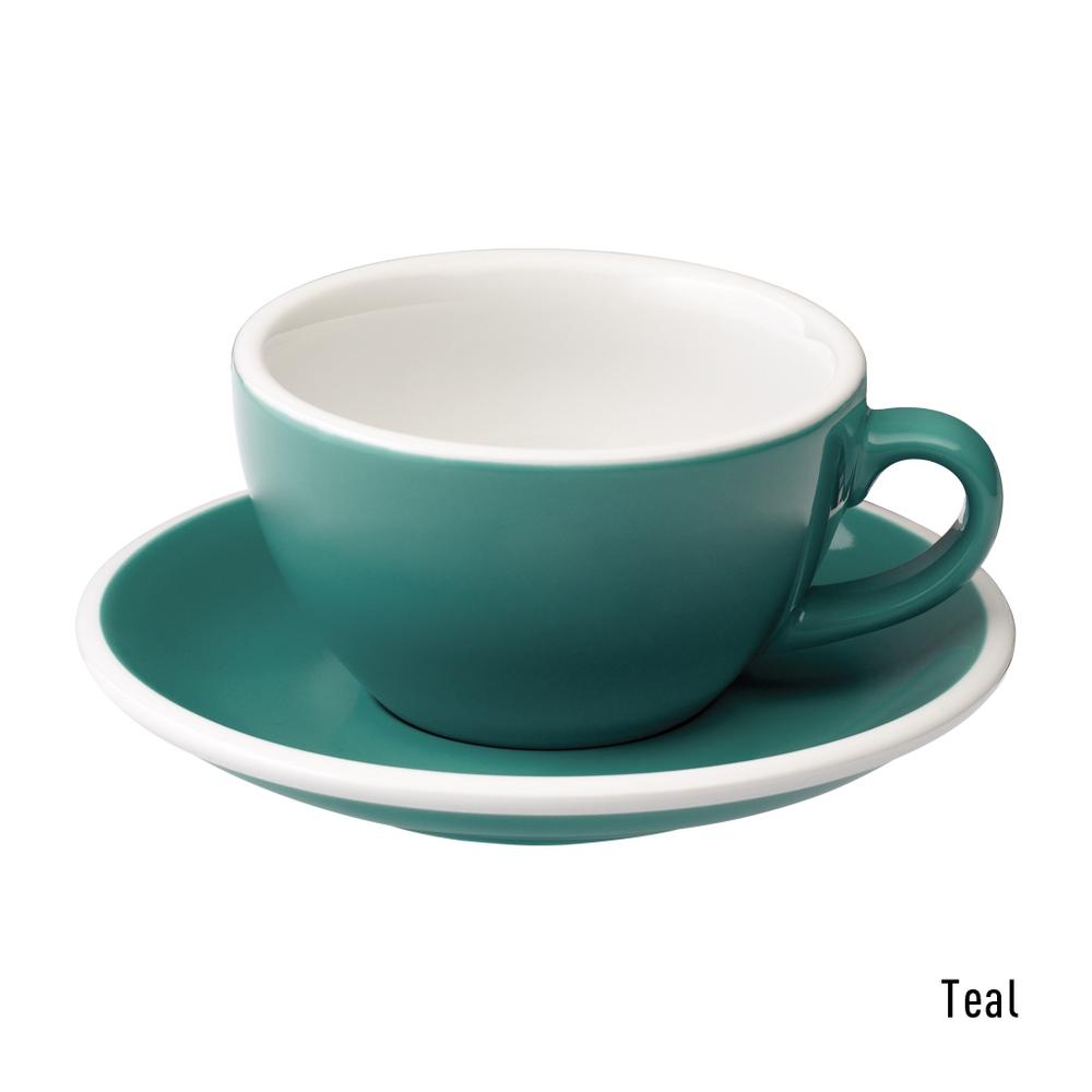 EGG SET OF  200ML CAPPUCCINO CUP & SAUCER