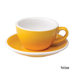 EGG SET OF  200ML CAPPUCCINO CUP & SAUCER