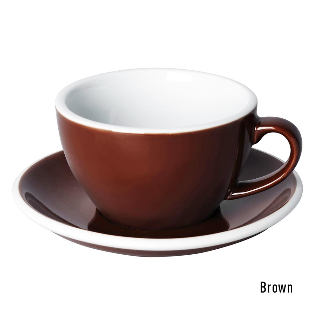 EGG SET OF 250ML CAPPUCCINO CUP & SAUCER