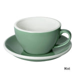 EGG SET OF 250ML CAPPUCCINO CUP & SAUCER
